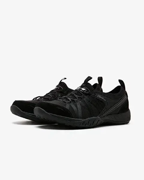 100561/BBK BREATHE-EASY Womens Trainers Black