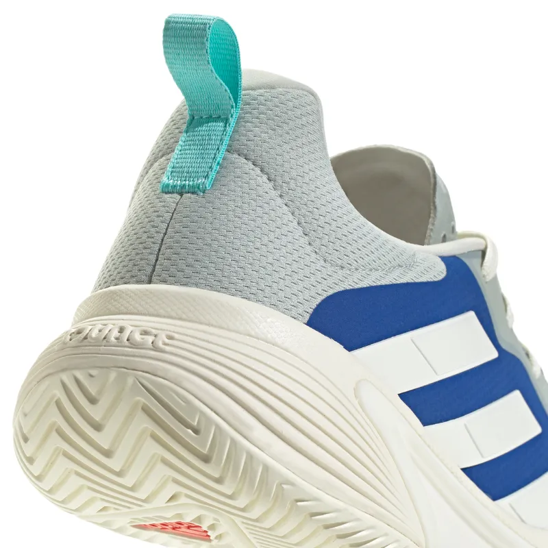 Adidas Barricade Mens Tennis Shoes - Team Royal Blue / Off White / Bright Red