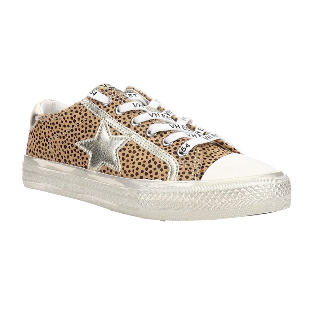 Alive Leopard Metallic Glitter Slip On Sneakers