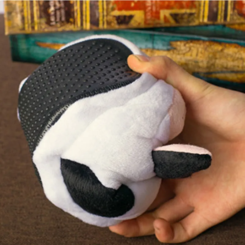 Animal Cow Slippers Plush non-slip warm cotton indoor slippers