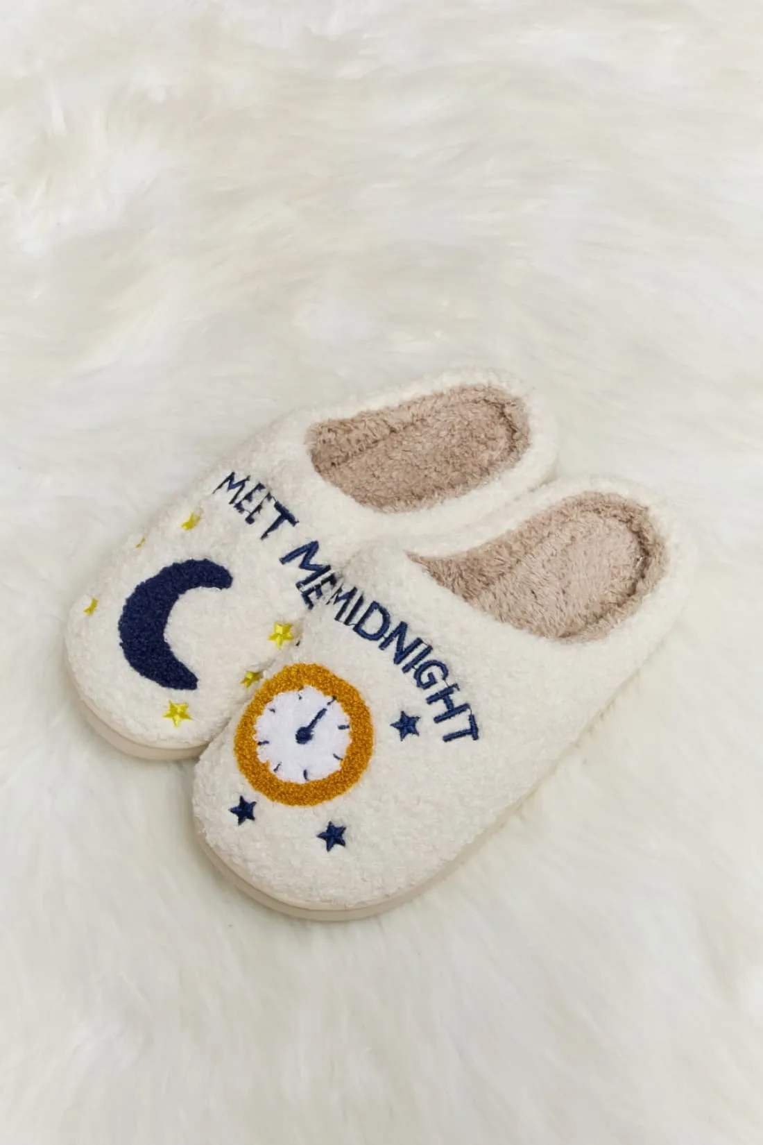 Bella Plush Slide Slippers