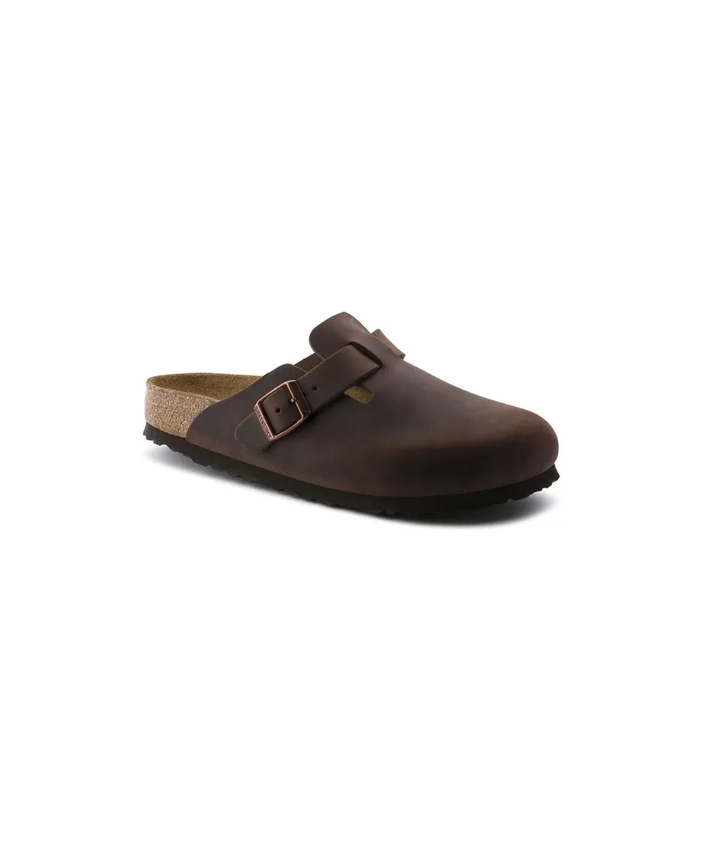 BIRKENSTOCK BOSTON SOFT FOOTBED OILED LEATHER