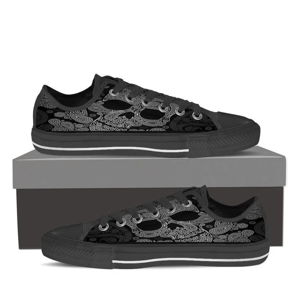 Black Skull Sneakers