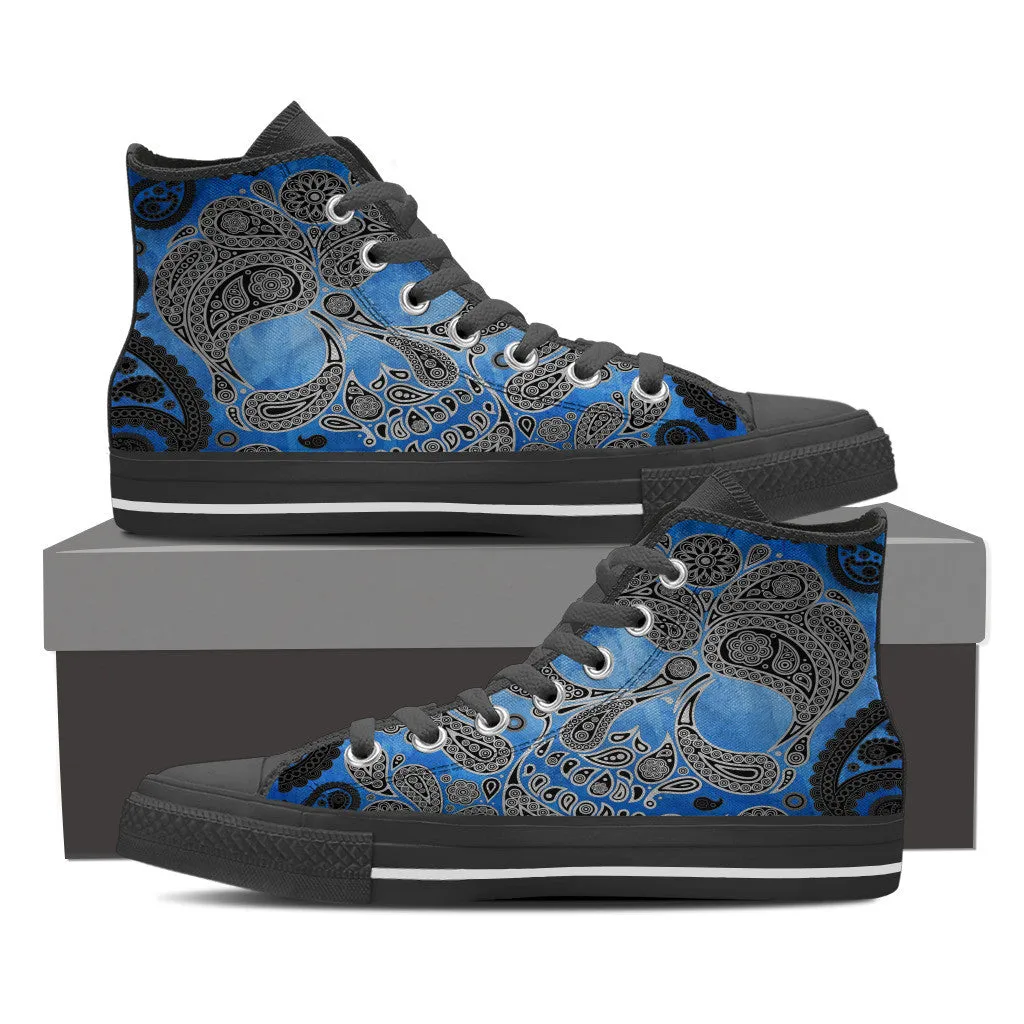 Black Skull Sneakers