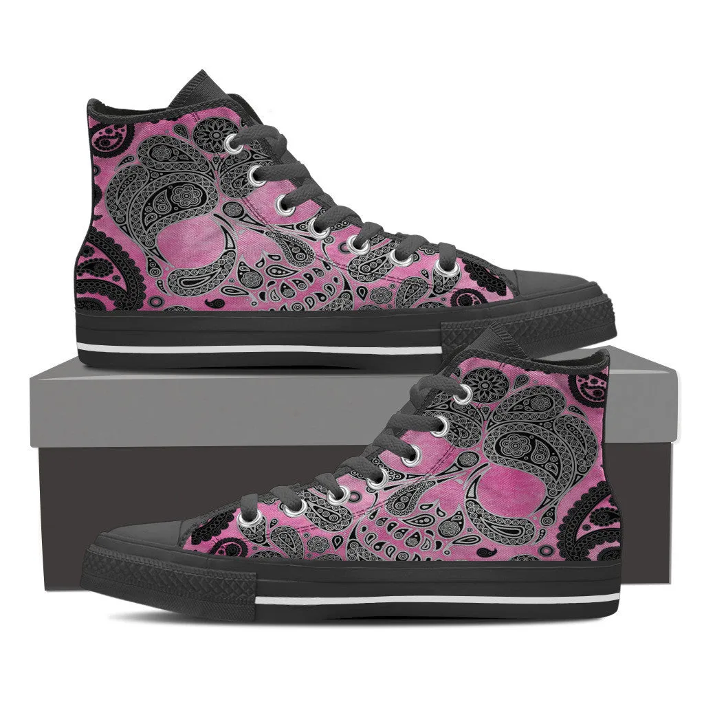 Black Skull Sneakers