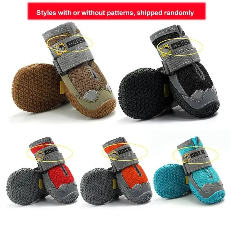 Breathable Dog Shoes Set for Large Dogs