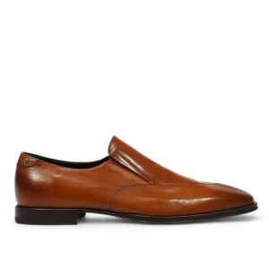 Cesare Paciotti Luxury Italian Men's Shine Cuoio Brown Loafers (CPM5335)