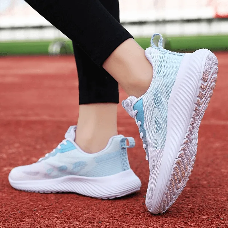 Doble Color Breathable Running Shoes / Women's Fitness Footwear - SF0254