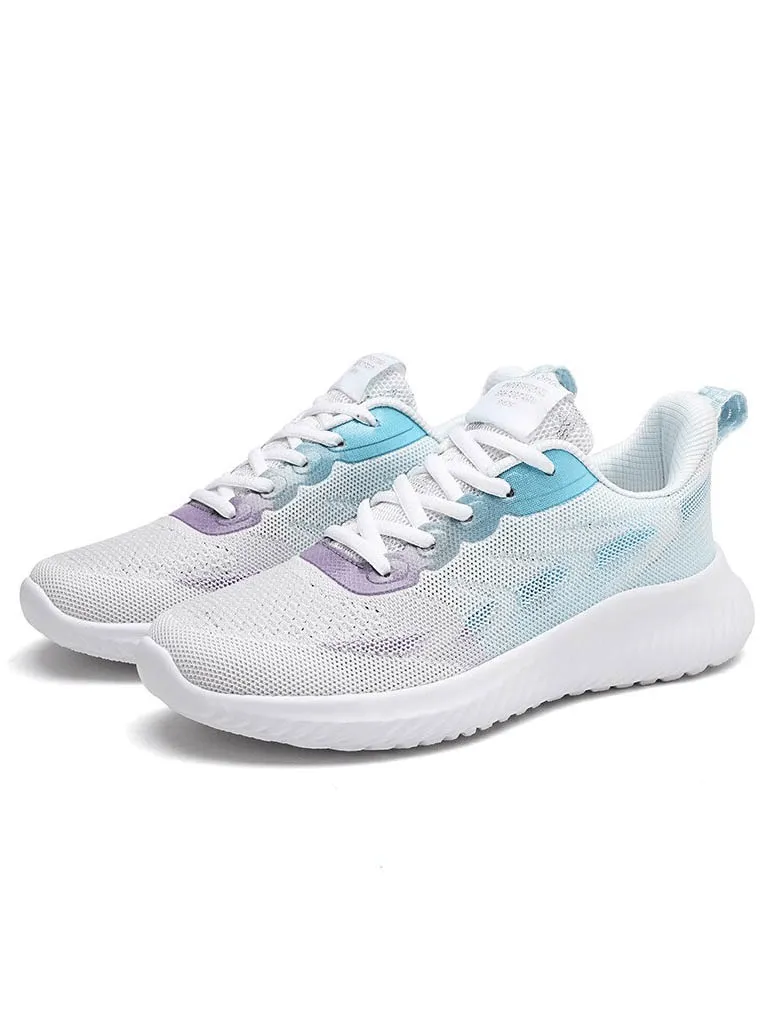 Doble Color Breathable Running Shoes / Women's Fitness Footwear - SF0254