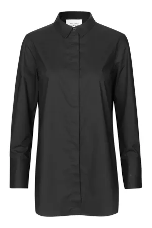 Larkin LS Classic Shirt - Black