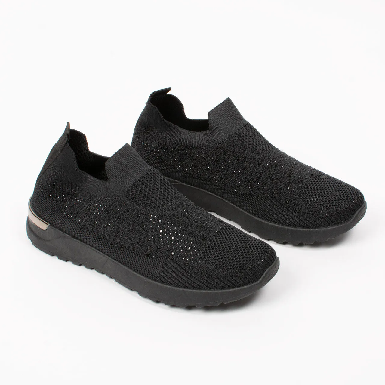 Lily Sparkle Trainer | Black