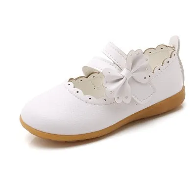 Lovely Breathable Hollow Out Bowtie Princess Shoes For Girls'