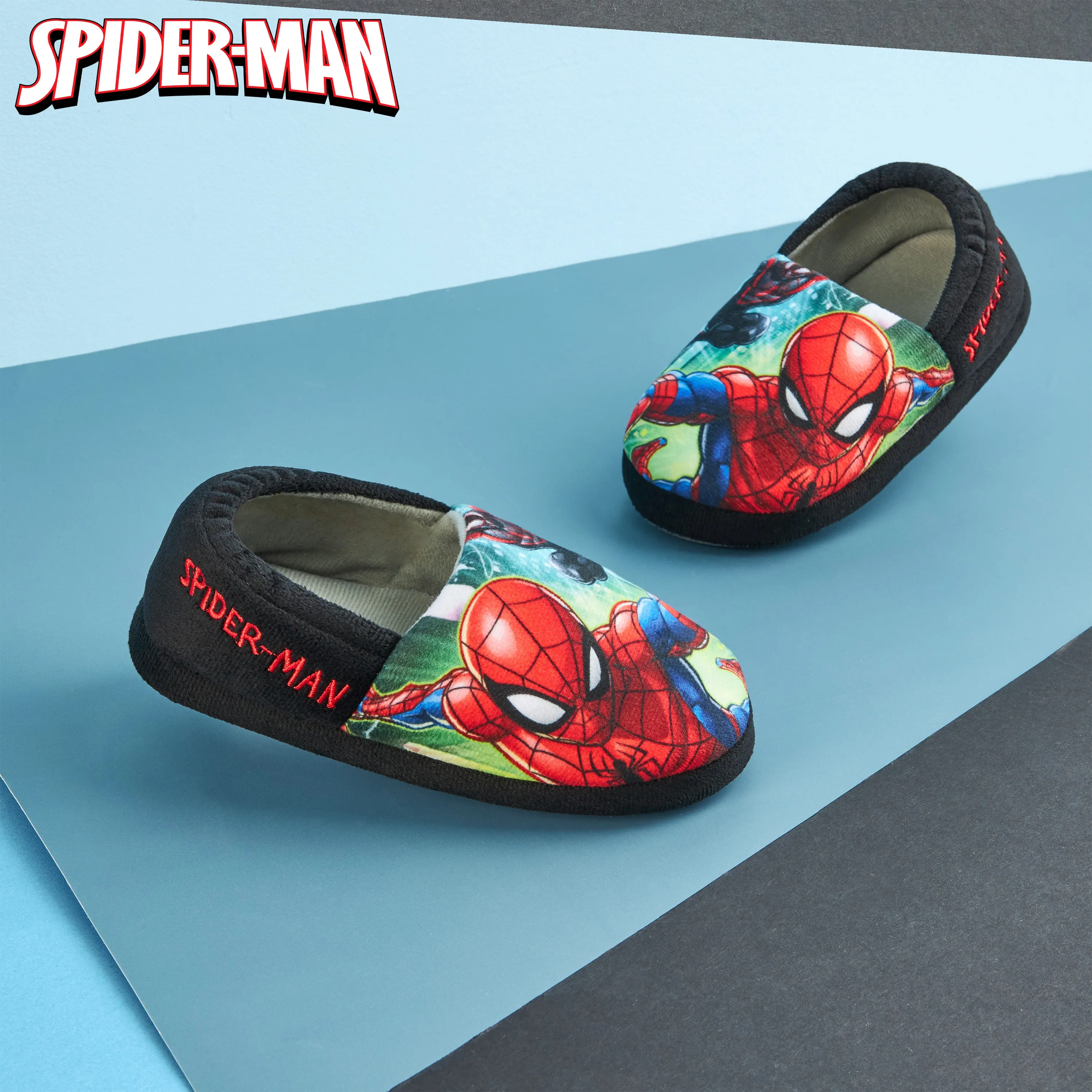 Marvel Spiderman Boys Slippers - Avengers Slippers for Boys