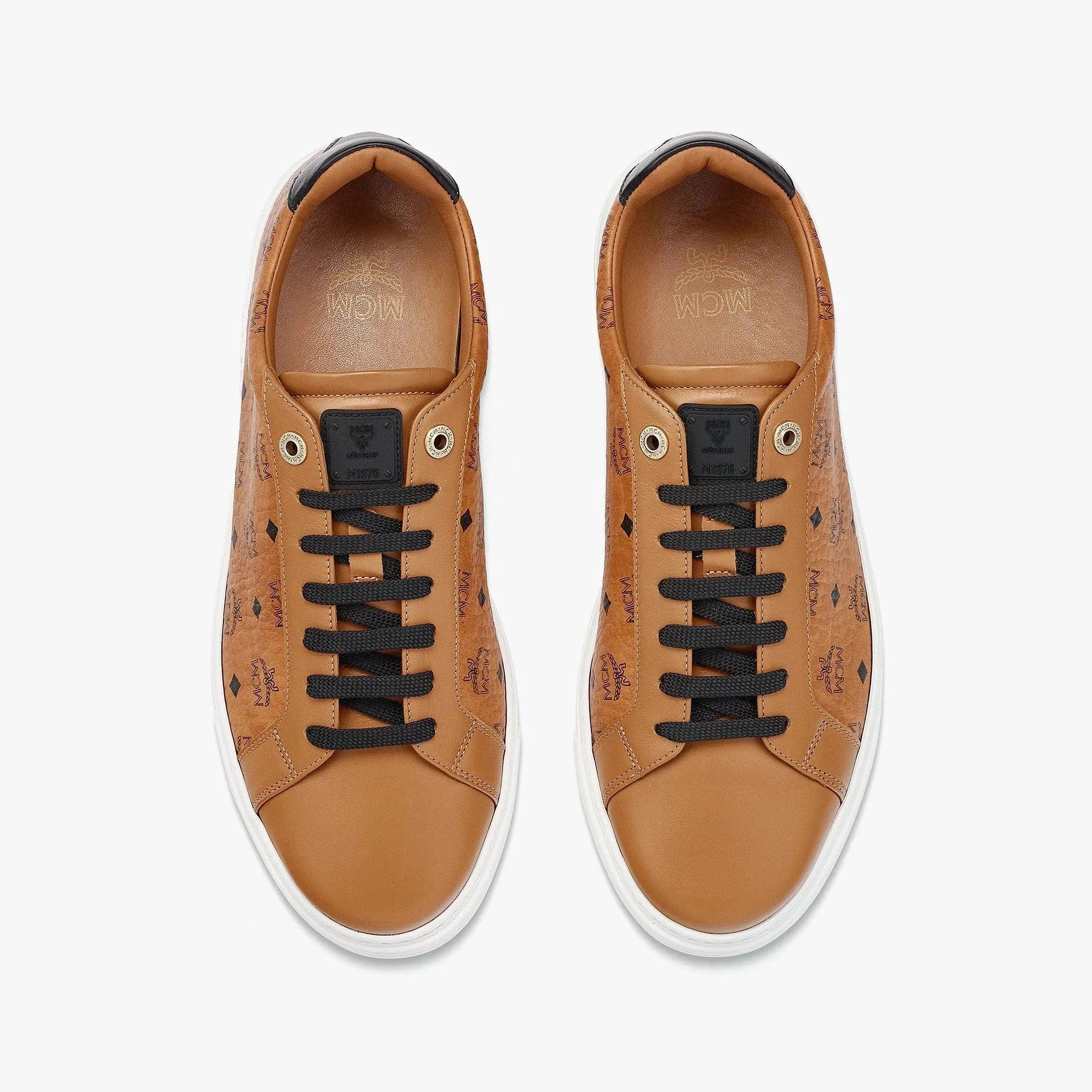 MCM Mens Terrain Lo Sneakers in Visetos