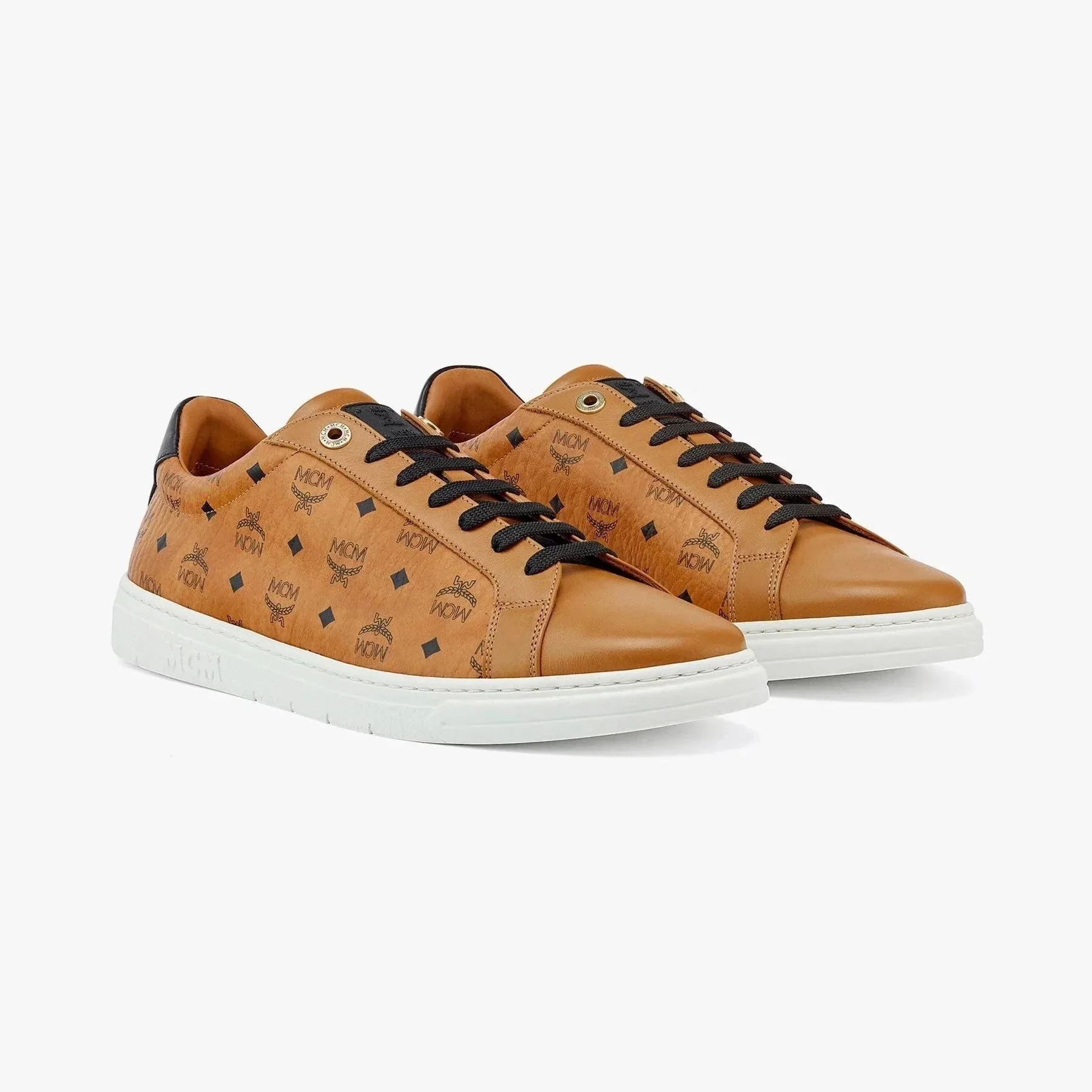 MCM Mens Terrain Lo Sneakers in Visetos