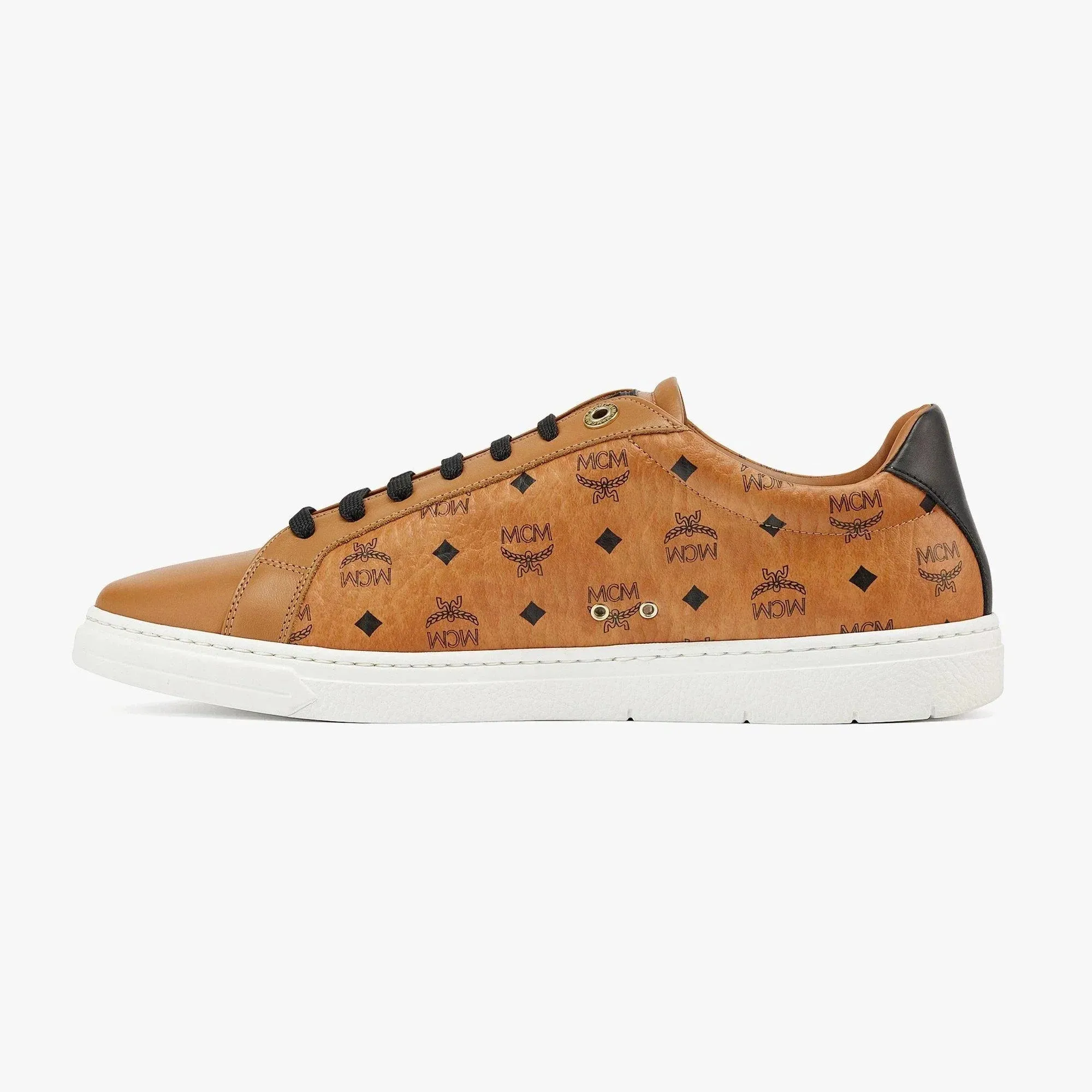 MCM Mens Terrain Lo Sneakers in Visetos