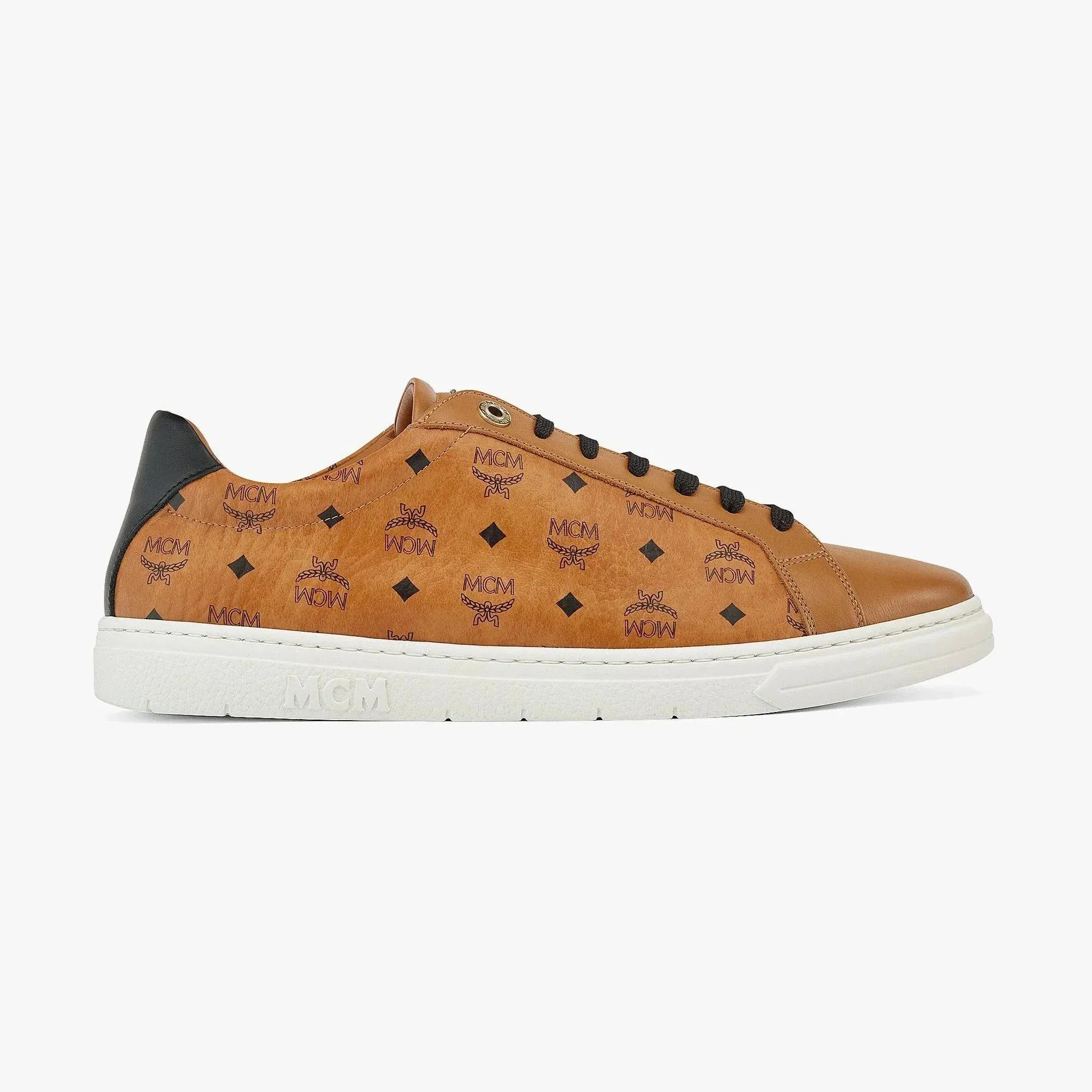 MCM Mens Terrain Lo Sneakers in Visetos