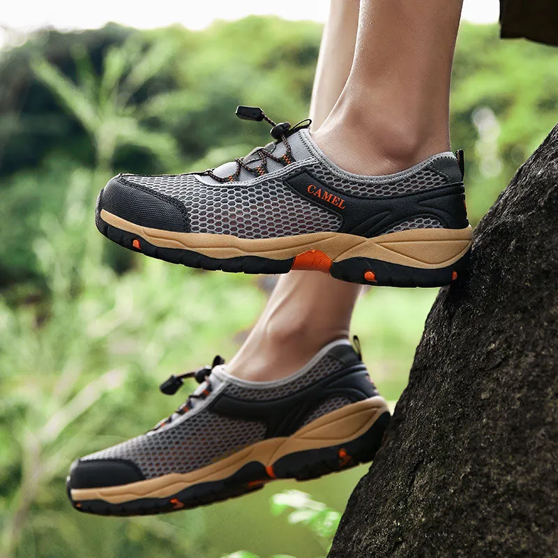 Men's Breathable Openwork Net Outdoor Water Sports Shoes | 1819