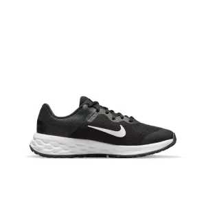 Nike Black/Smoke Grey Revolution 6 Youth Sneaker