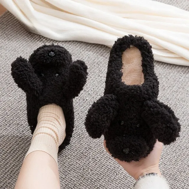 Pat and Pet Emporium | Shoes | Women's Fluffy Winter Slippers