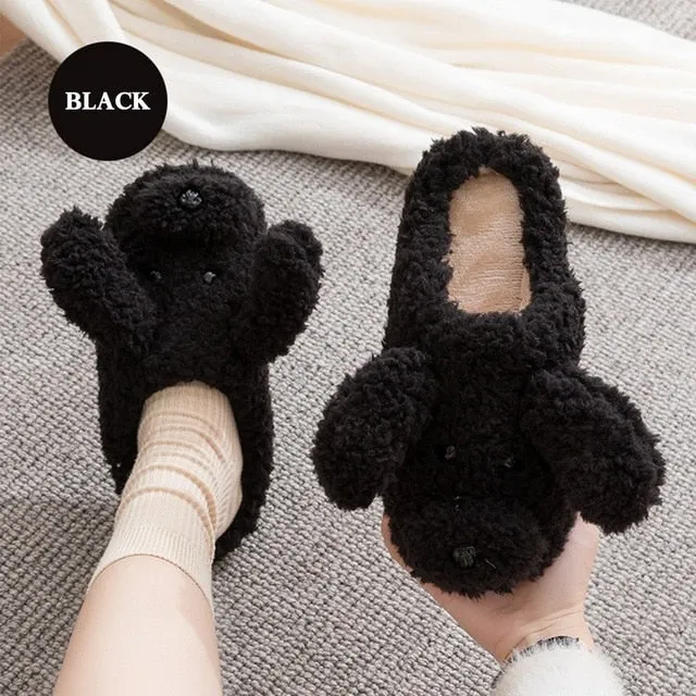 Pat and Pet Emporium | Shoes | Women's Fluffy Winter Slippers