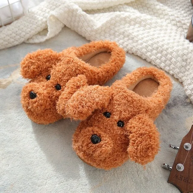 Pat and Pet Emporium | Shoes | Women's Fluffy Winter Slippers