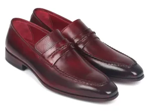 Paul Parkman Men's Loafers Bordeaux (ID#068-BRD)