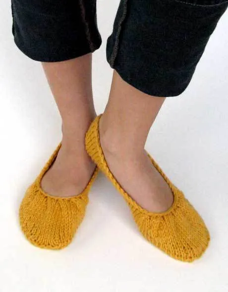 Pleated Ballet Flats