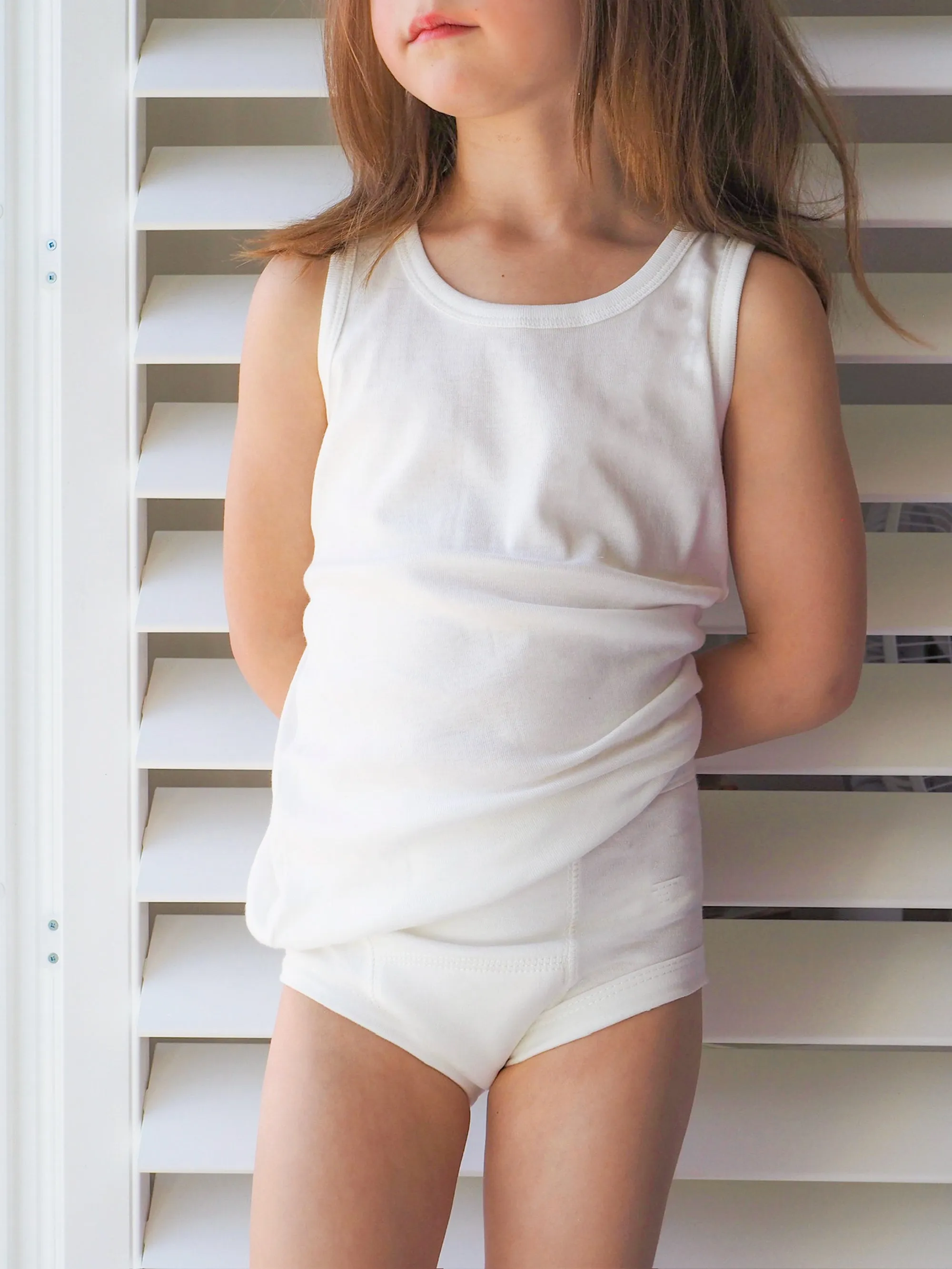 Potty Training Pants - Organic White