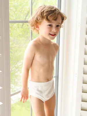 Potty Training Pants - Organic White