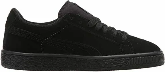 Puma Classic Suede Jr 35511052 Unisex Kid's Black Athletic Sneakers Shoes BS197