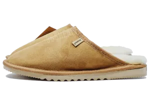 Sheepskin Wool Slippers /Brown