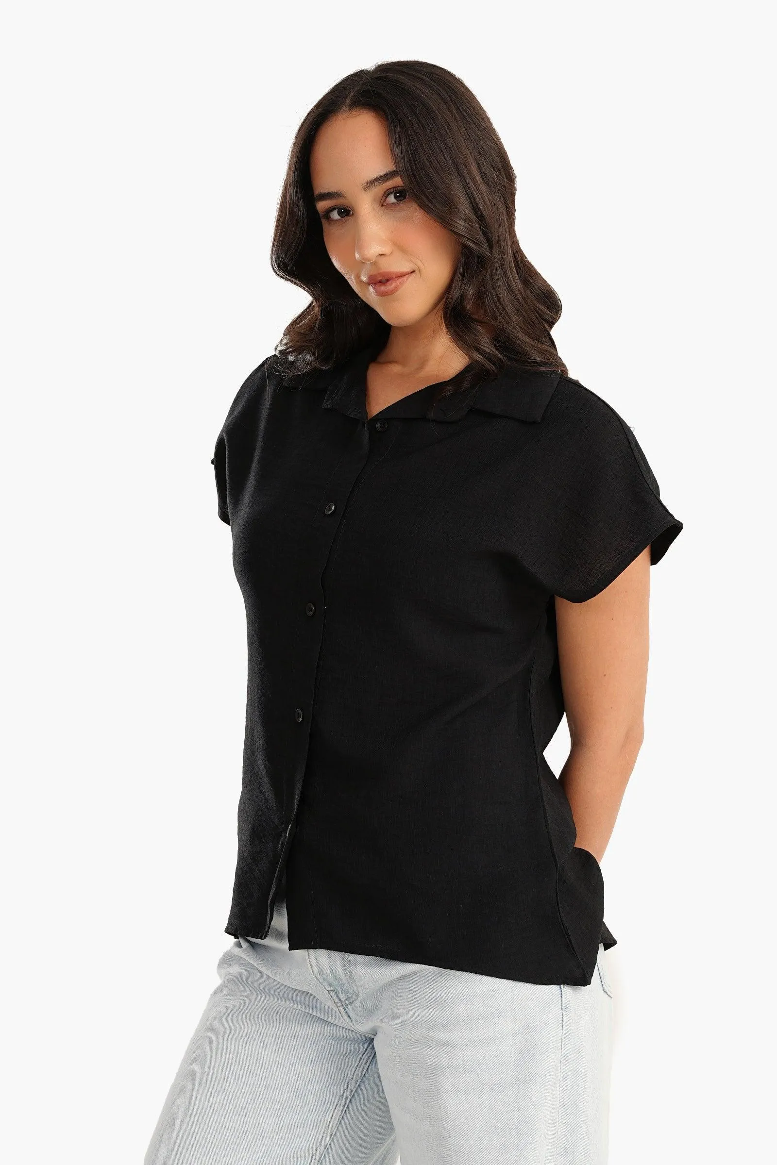 Short Sleeves Lounge Shirt