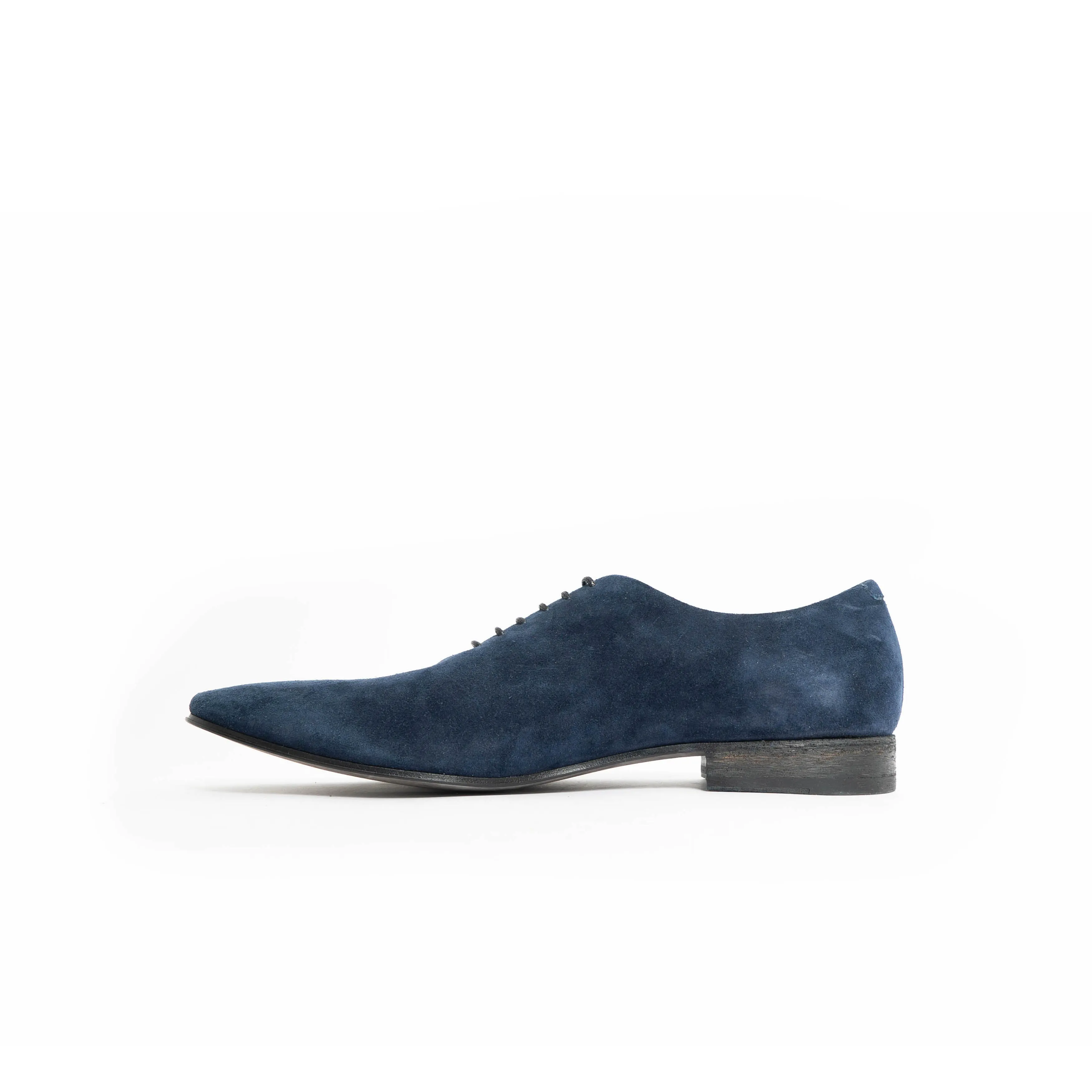 SS16 Navy Suede Loafers