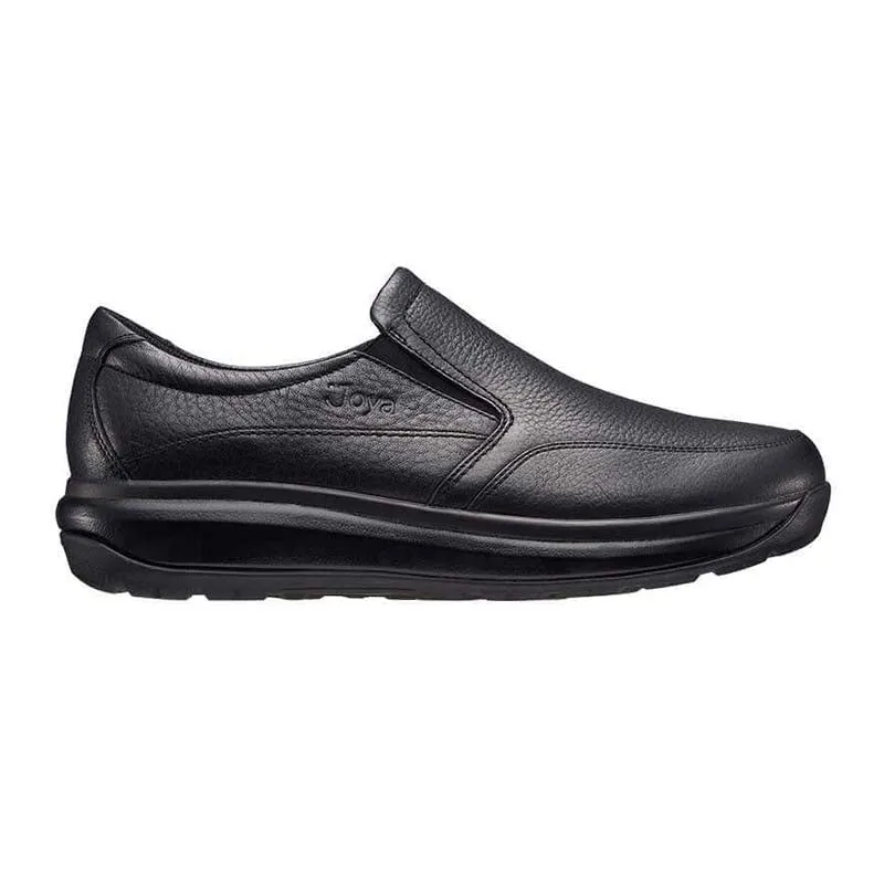 Traveler II Wide Fit Men's Leather Easy Slip On Flat Shoe