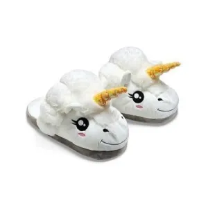 Unicorn Plush Slippers (FreeSize)