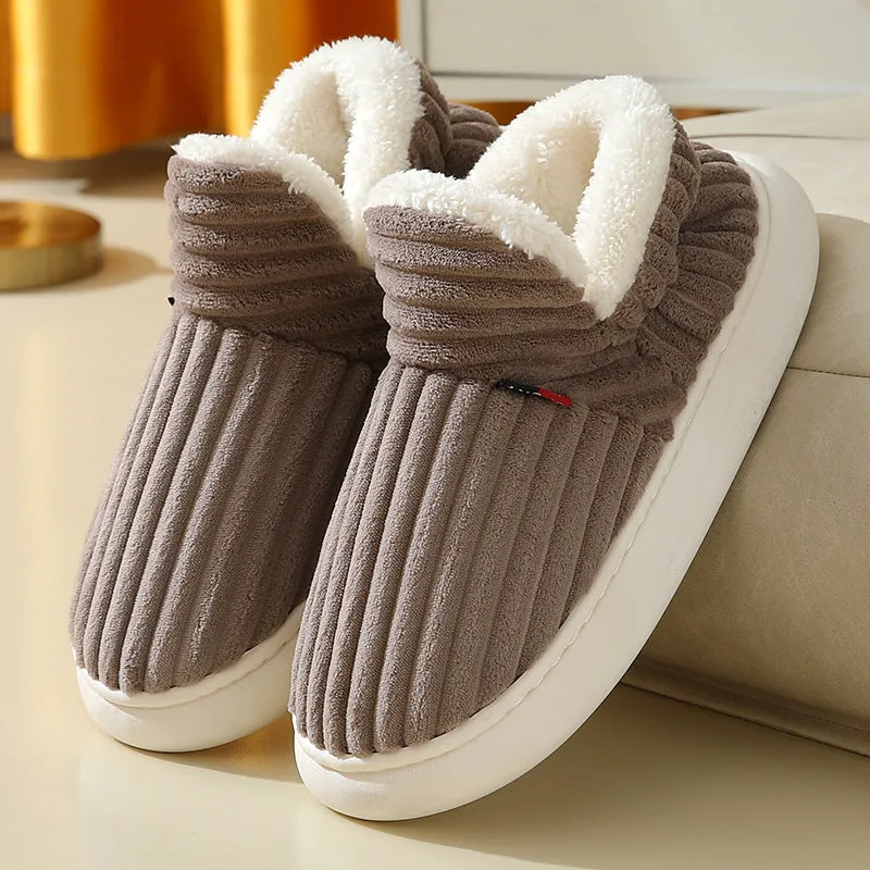 Warm and comfortable winter slippers