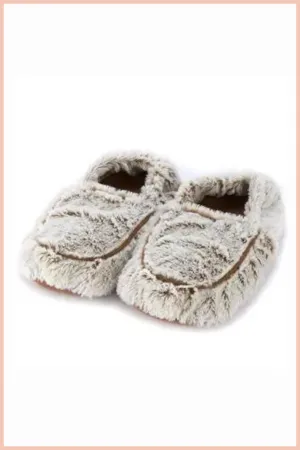 Warmies Slippers | Marshmallow Brown