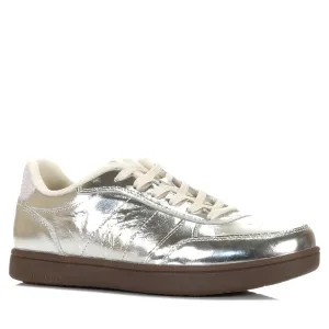 Woden Bjork Leather Silver